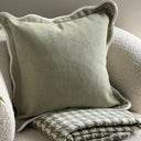 Lola Sage Cushion & Sadie Throw Bundle