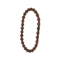 Verde Oval Wooden Carved Mirror