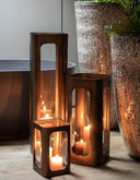 Southbank Metal and Glass Hurricane Large 78cm