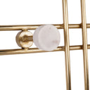 Pia Iron and Marble Seven Wall Hanger