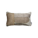 Fluid Home Interiors abstract natural polyester woven cushion