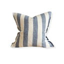 Celeste Blue Wide Stripe Cushion Cover 45x45cm