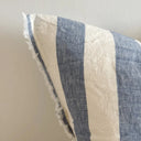 Celeste Blue Wide Stripe Cushion Cover 45x45cm