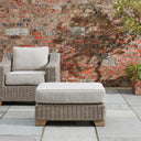 Cali Outdoor Foot Stool Beige