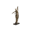 Bronze Resin Dancing Couple Sculpture