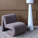 Occasional Chair Mid Brown Corduroy from Libra Interiors