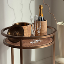Dawn Rattan Gold Bar Trolley