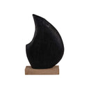 Fluid Home Interiors - The Oregon Solid Wood Sculpture Black - Libra Interiors