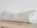 Fluid Home Interiors - Sofia Cream Boucle Cushion Cover 80 x 30cm - Ellenvale Interiors