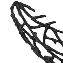 Fluid Home Interiors - Black Oval Twig Bowl - Libra Interiors