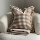 Matilda Gingham Cushion & Throw Bundle