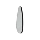 Fluid Home Interiors - Oversized Metal Framed Mirror Oak Wood Finish 150x86cm - Libra Interiors