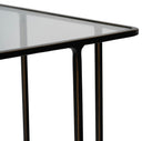 Fluid Home Interiors - Set of 2 Glass and Metal Side Tables - Libra Interiors