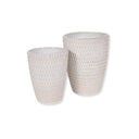 Mediterranean Cream Ceramic Planters