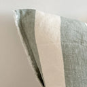 Fleur Teal Wide Stripe Cushion Cover 45x45cm