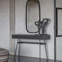The Manhattan Black Two Draw Console Table