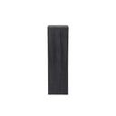 Black Wooden Plinth Nested Set of Two