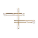 Pia Iron and Marble Seven Wall Hanger
