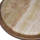 Portobello Accent Table Green Onyx