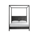 Wooden Boho 4 Poster Bed Super King