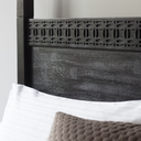 Wooden Boho 4 Poster Bed Super King