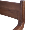 Verde Wooden Upholstered Dining Chair in Beige