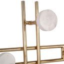 Pia Iron and Marble Seven Wall Hanger