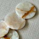 Set of Four Onyx Marble Coasters