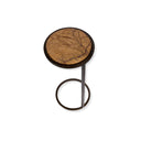 Portobello Accent Table Forest Brown Marble