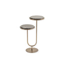 Porto Royal Gold Marble Accent Table