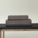 Aesthetics of Design Decorative Book Boxes (Set of 2)