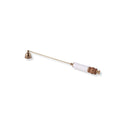 Antique Brass Candle Snuffer with Bone Inlay Handle