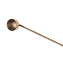 Antique Brass Candle Snuffer with Bone Inlay Handle