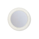 Bone Inlay Round Mirror 100cm - Libra Interiors