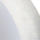 Bone Inlay Round Mirror 100cm - Libra Interiors