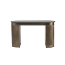 Royal Gold with Black Marble Study Desk