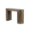 Royal Gold with Black Marble Study Desk