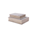 Bohemian Decorative Book Boxes (Set of 2)