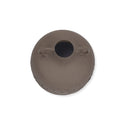 Brown Textured Metal Ceramic Vase with Two Handles   