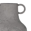 Brown Textured Metal Vase Tall