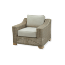 Wicker Outdoor Arm Chair Beige 