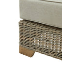 Cali Outdoor Foot Stool Beige