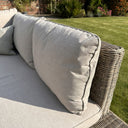 Outdoor Large Corner And Coffee Table Set Beige