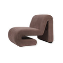 Occasional Chair Mid Brown Corduroy