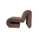 Occasional Chair Mid Brown Corduroy