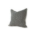 Fluid Home Interiors - Black Chevron Pattern Cushion 45x45cm - Ellenvale Interiors