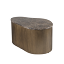 Cloud Marble & Glass Set of 2 Coffee Tables