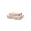 Cream Decorative Book Boxes (Set of 2)