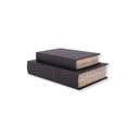 Dark Decorative Book Boxes (Set of 2)
