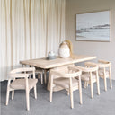 Acacia Curved Dining Table - Libra Interiors